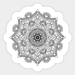 Flower mandala Sticker